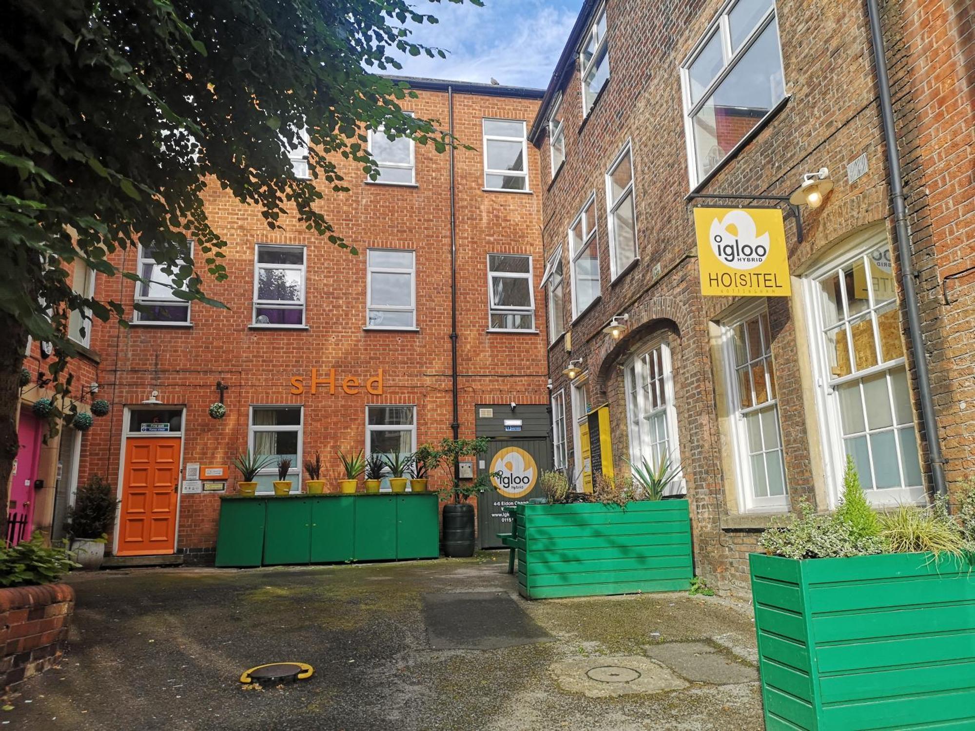 Igloo Hybrid Vandrarhem Nottingham Exteriör bild